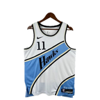 Atlanta Hawks #11 Young (Baby Blue/White) Swing Jersey