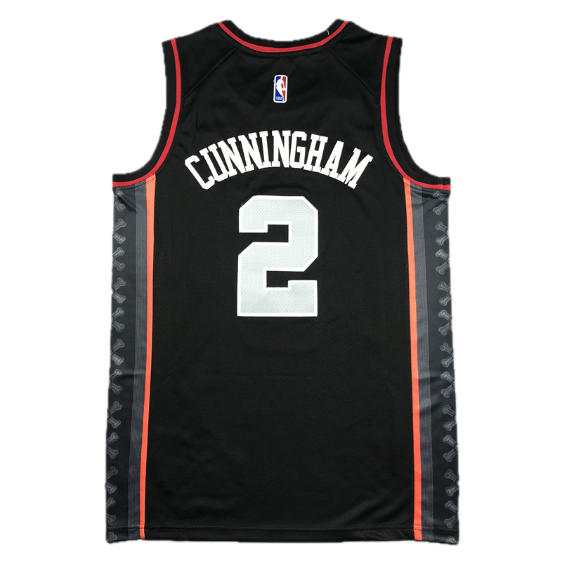 Detroit #2 Cunningham Swing Jersey