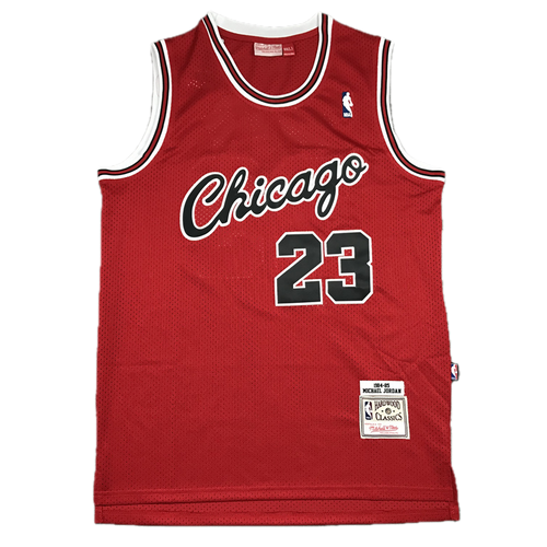 Chicago #23 Jordan 1984-85 Throwback Classics Jersey (Red)
