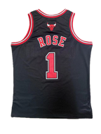 Chicago #1 D. Rose Throwback Classics Jersey