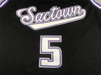 Sacramento Kings #5 Fox 2021-22 Sactown City Edition Swing Jersey