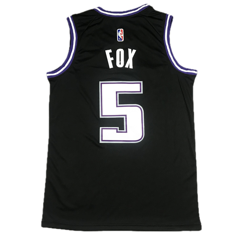 Sacramento Kings #5 Fox 2021-22 Sactown City Edition Swing Jersey