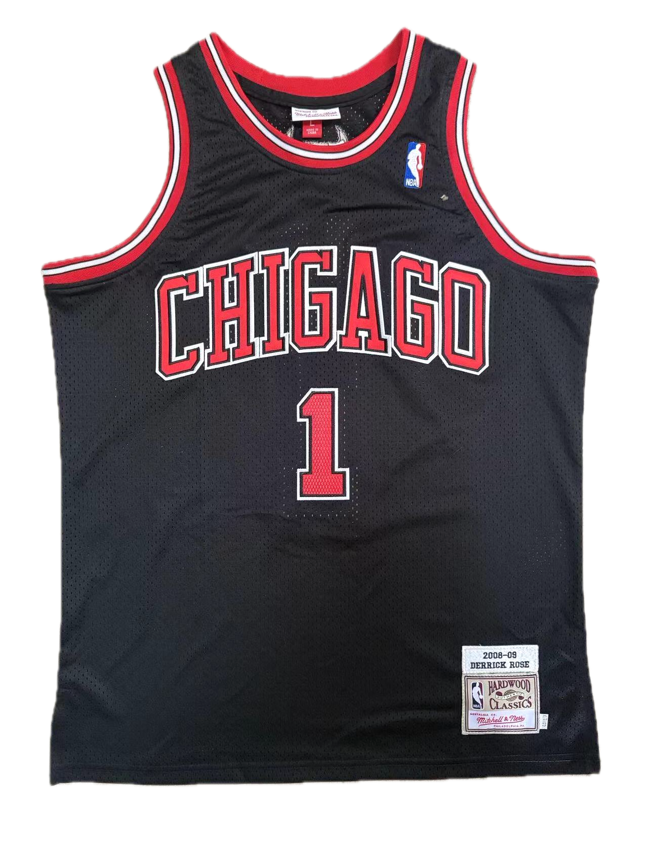 Chicago #1 D. Rose Throwback Classics Jersey