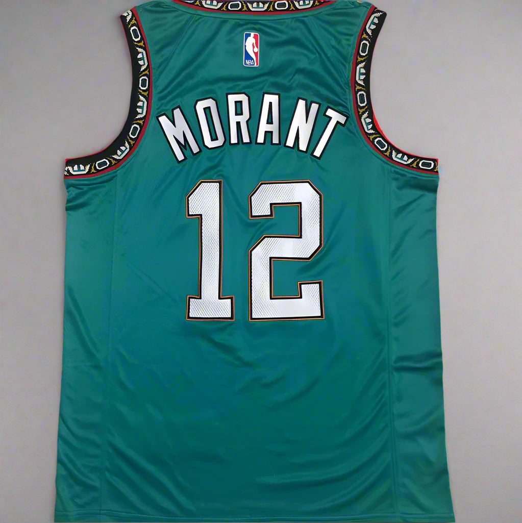Vancouver Grizzlies #12 Morant Swing Jersey