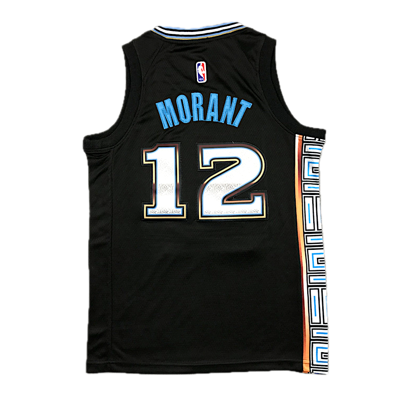 Memphis Grizz #12 Morant Nike 2022-23 Swingman City Edition Jersey