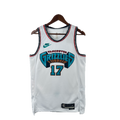 Vancouver Grizzlies #17 Kawamura (White/Teal) Swingman Jersey