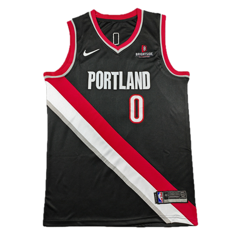 Portland Trail Blazers #0 Lilllard Swing Jersey