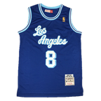 L.A. Lakers #8 Kobe Bryant 1996-97 Throwback Classics Jersey (Royal Blue)