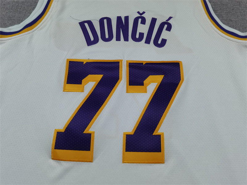 L.A. Lakers #77 Doncic Swing Jersey