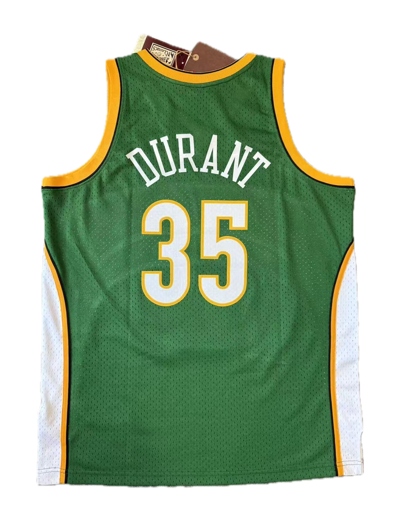Seattle Super Sonics #35 Kevin Durant Throwback Classics Jersey