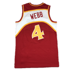 Atlanta Hawks #4 Webb Throwback Classics Jersey