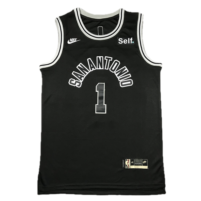 San Antonio #1 Wembanyama Swing Jersey