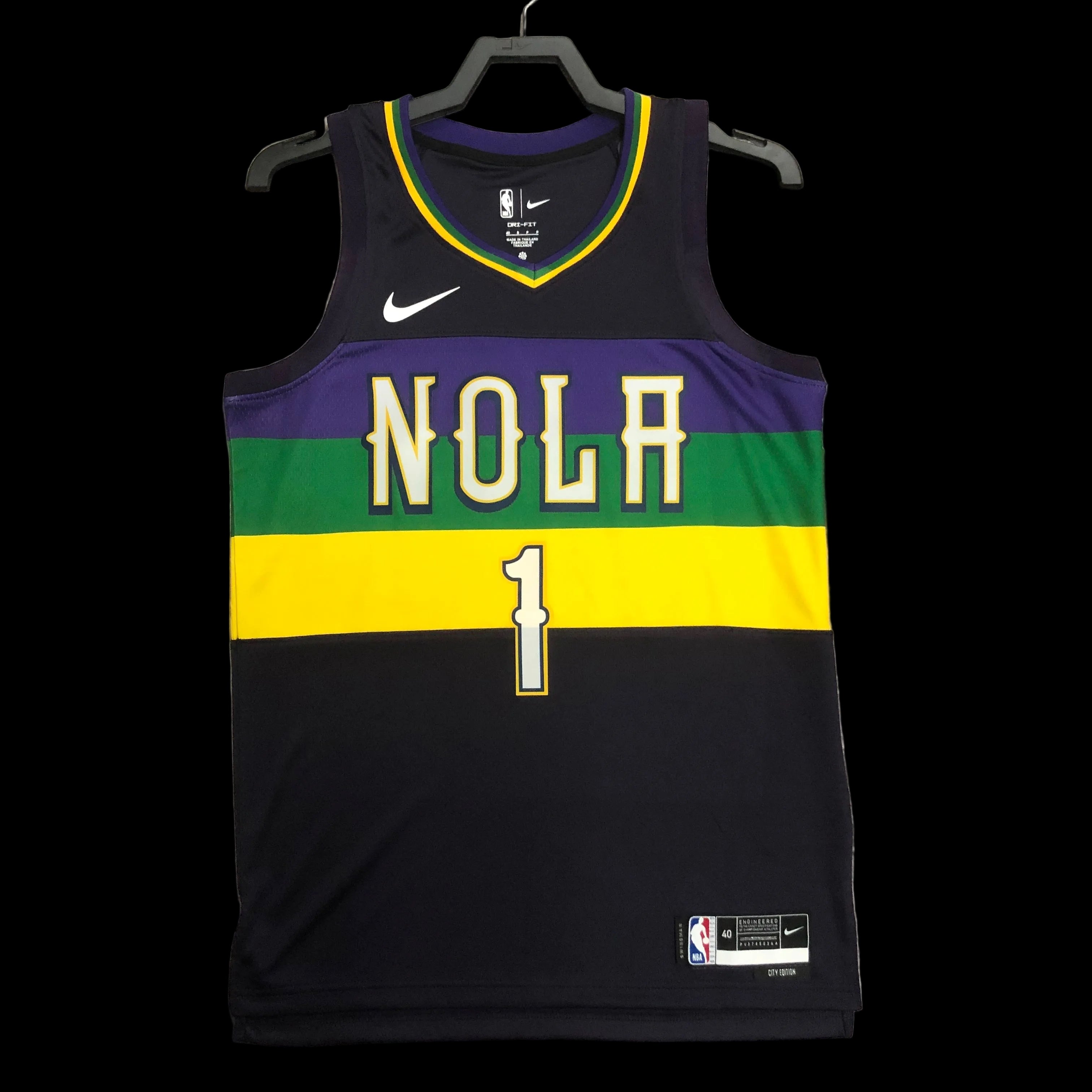 New Orleans NOLA #1 Williamson Swing Jersey