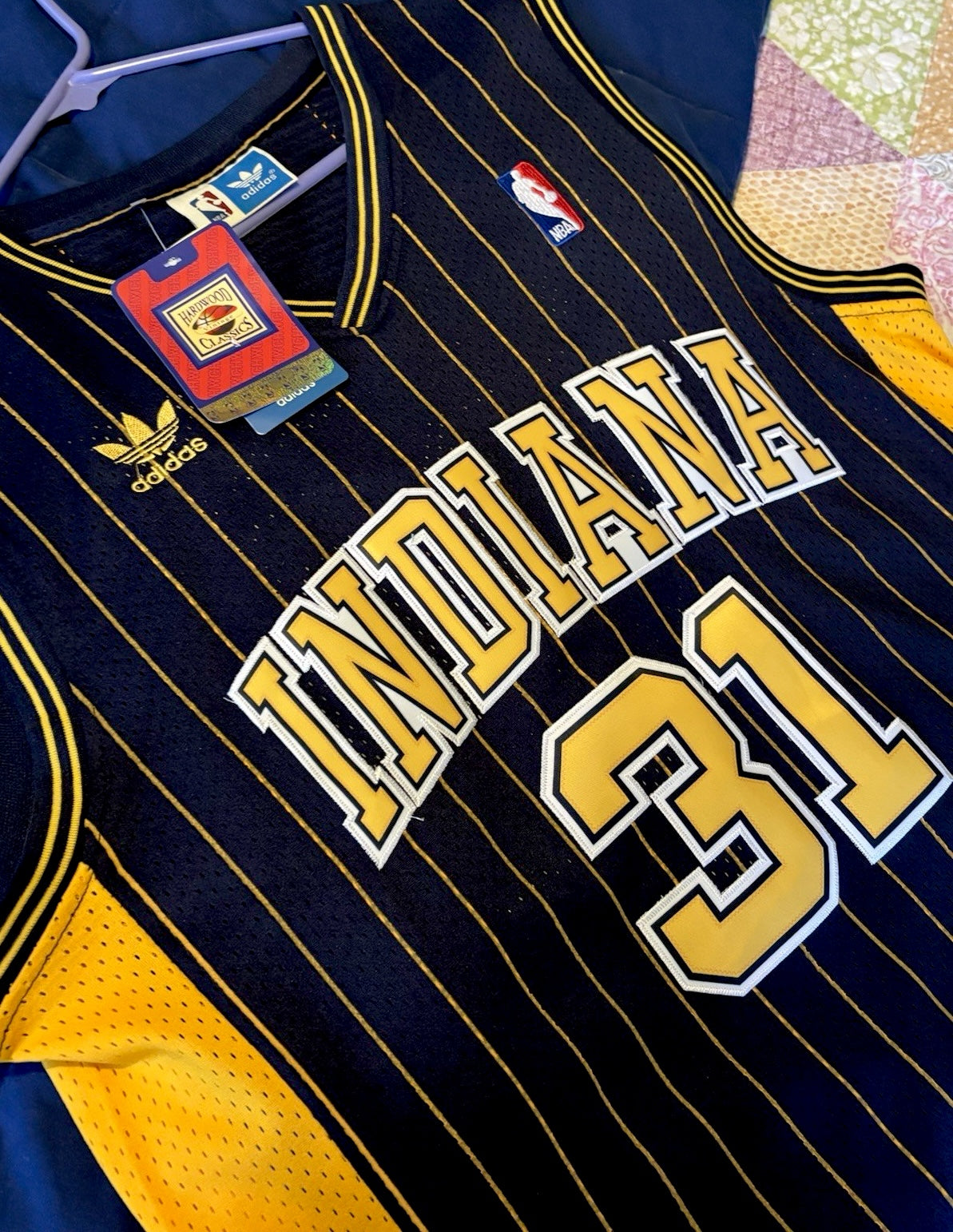 Reggie Miller #31 Indiana Pacers Throwback Classics Jersey